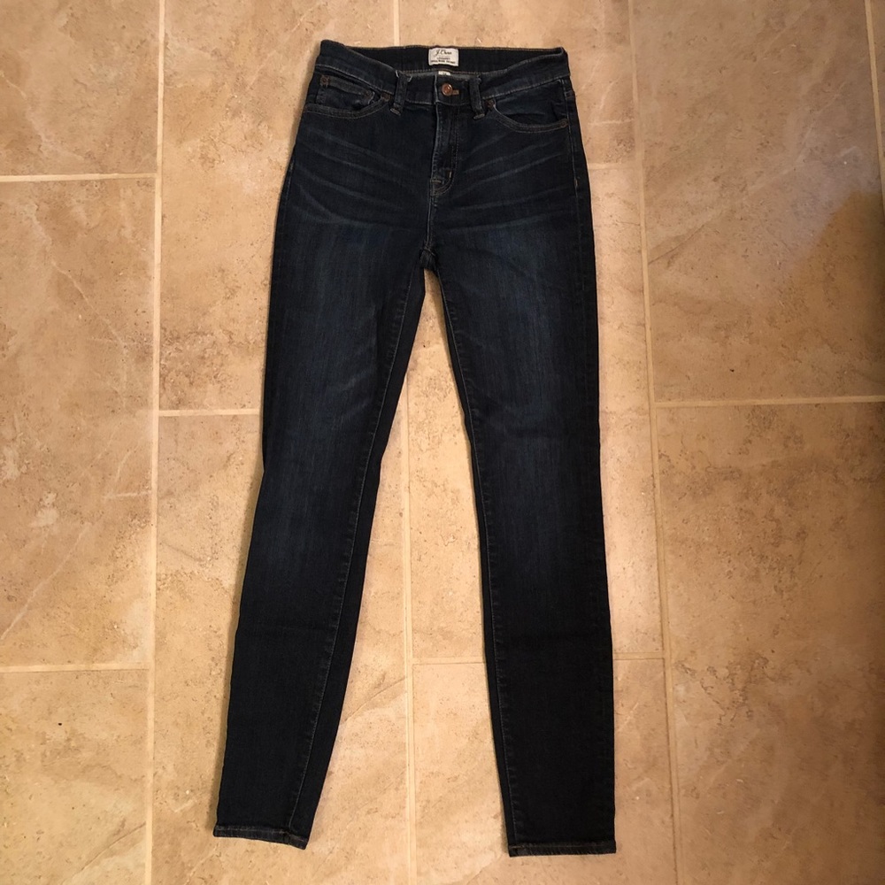 J. Crew lookout high rise skinny jeans